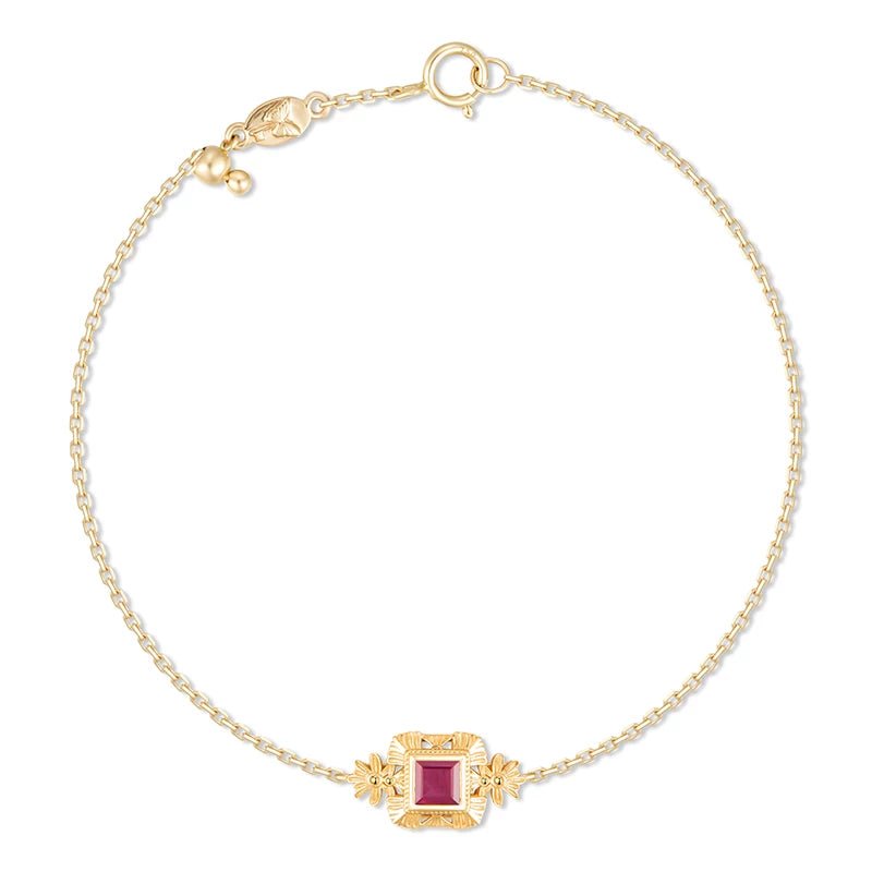 Engraved Floral Bracelet - Image 18