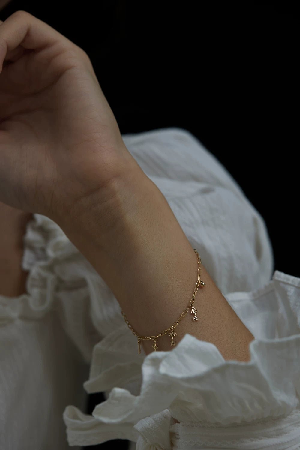 Key & Cross Bracelet - Image 5