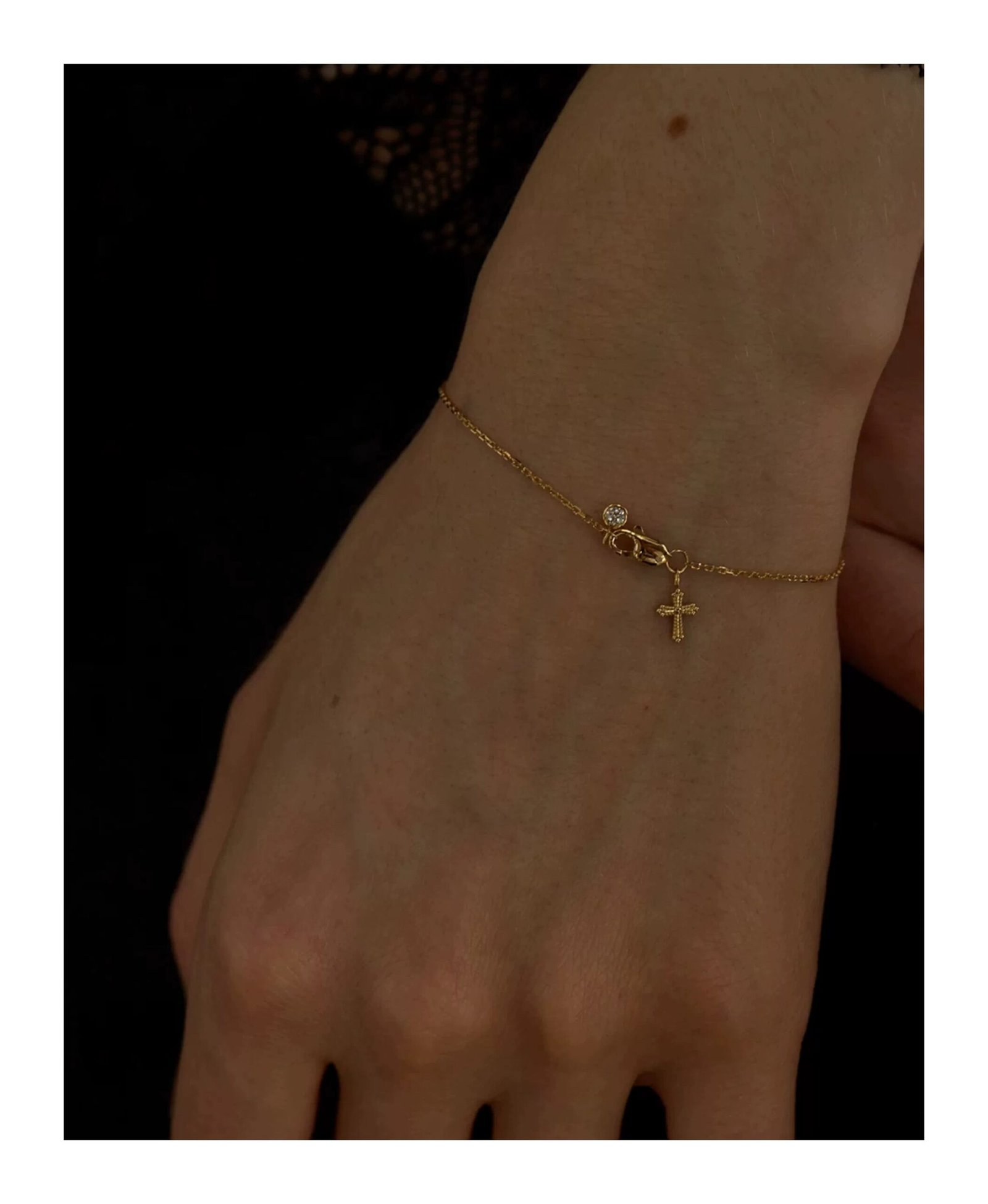 Small Key Diamond Bracelet - Image 6