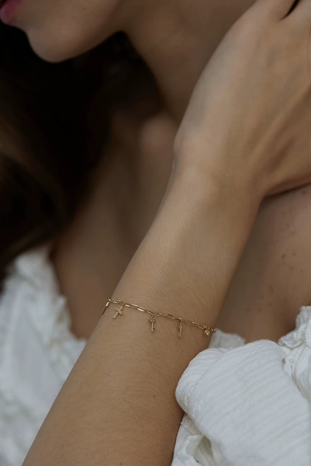 Key & Cross Bracelet - Image 11