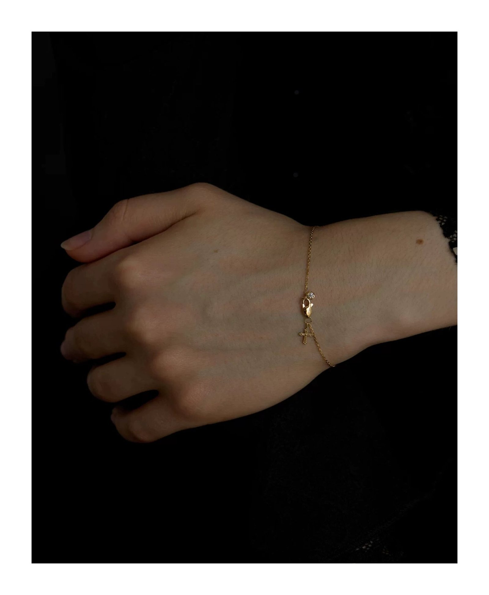 Small Key Diamond Bracelet - Image 8