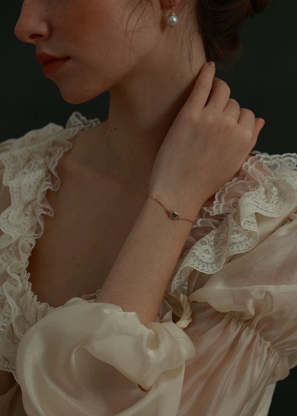 Engraved Floral Bracelet - Image 12