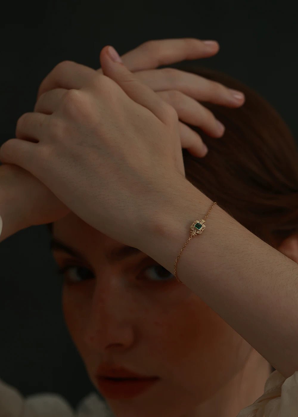Engraved Floral Bracelet - Image 17
